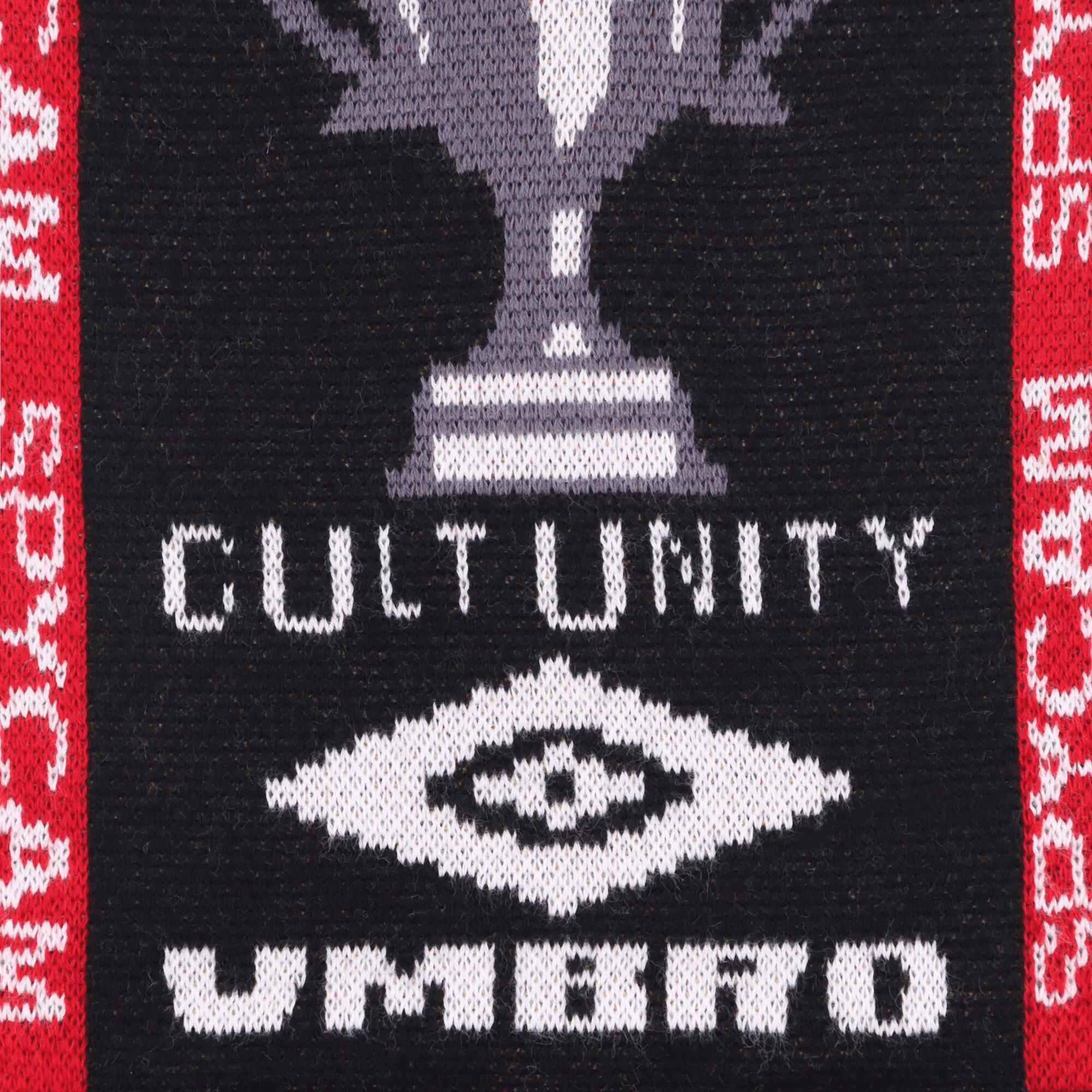 Umbro Cult Unity Scarf Black Red