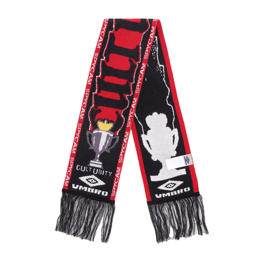 Umbro Cult Unity Scarf Black Red