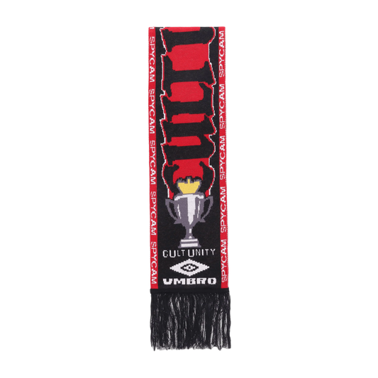 Umbro Cult Unity Scarf Black Red