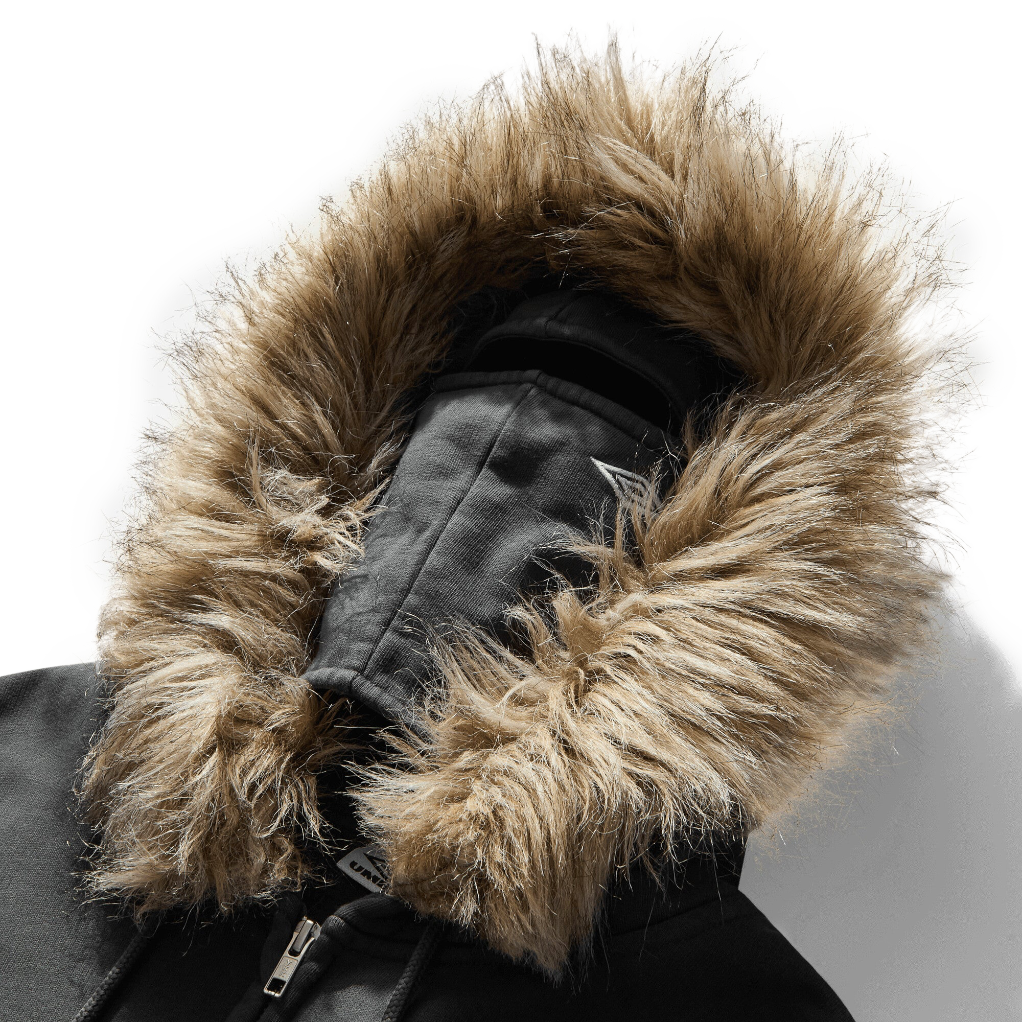 Umbro Fur Masked Hoodie Dark Grey