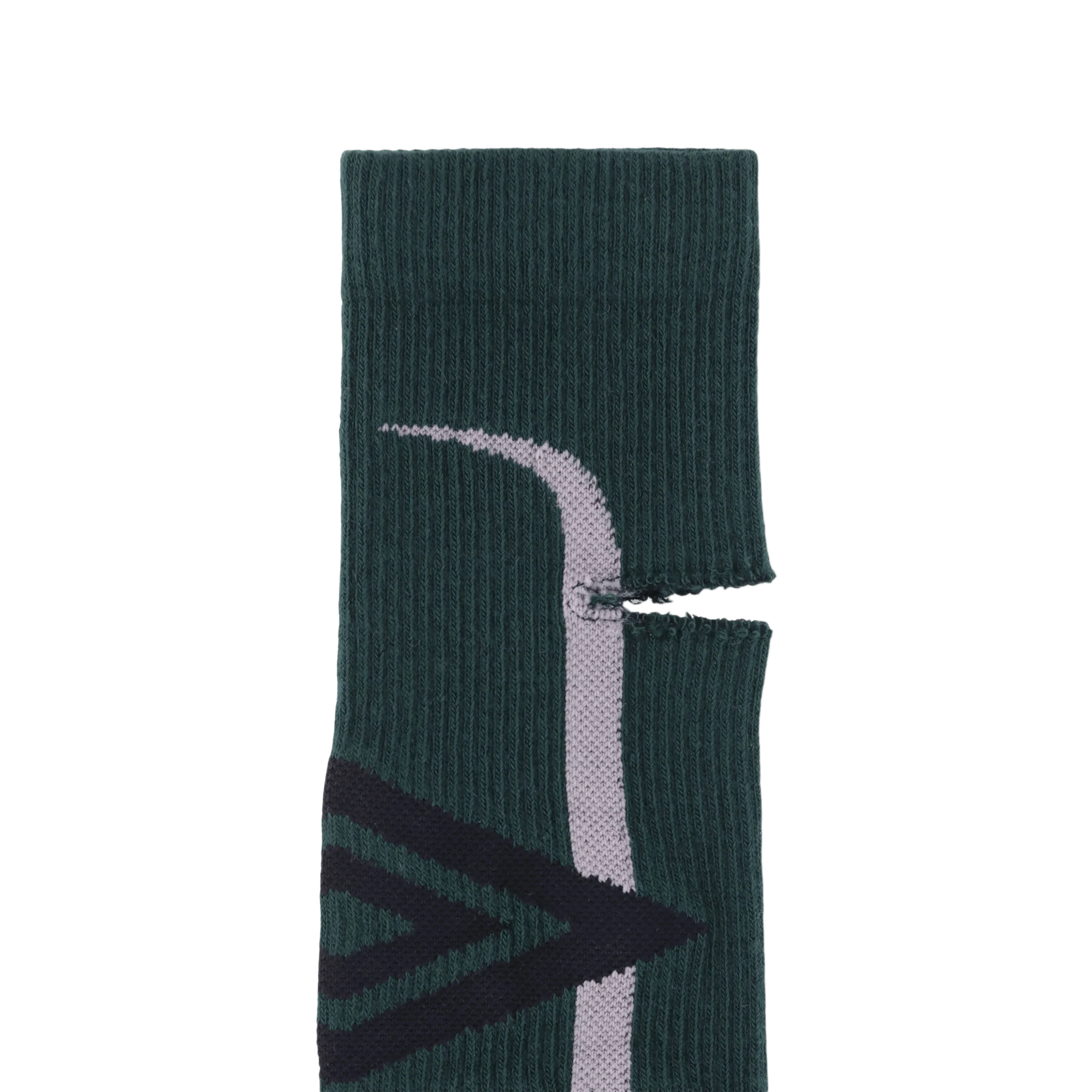Umbro Logo Socks Dark Olive