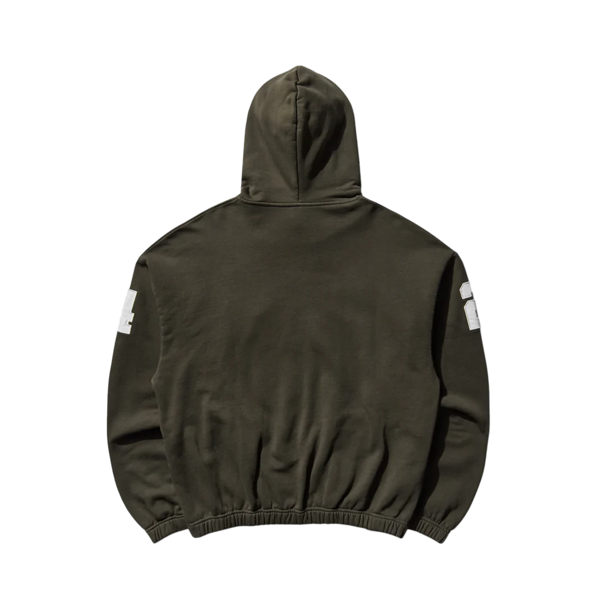 Umbro Manc Masked Hoodie Dark Olive