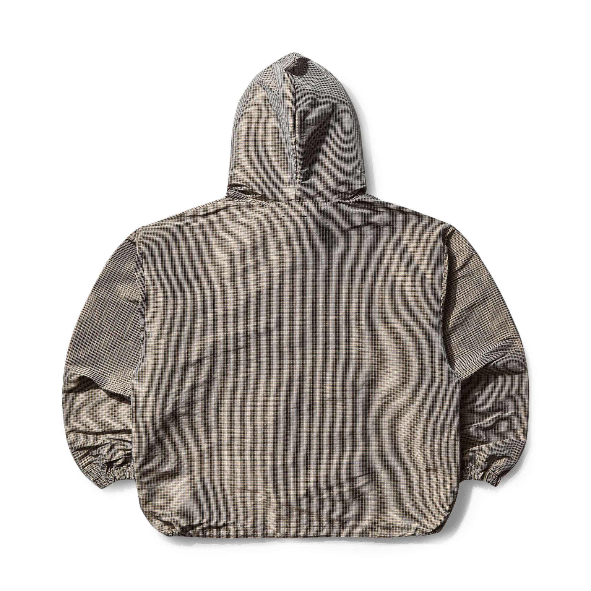 Umbro Masked Check Anorak Beige Black