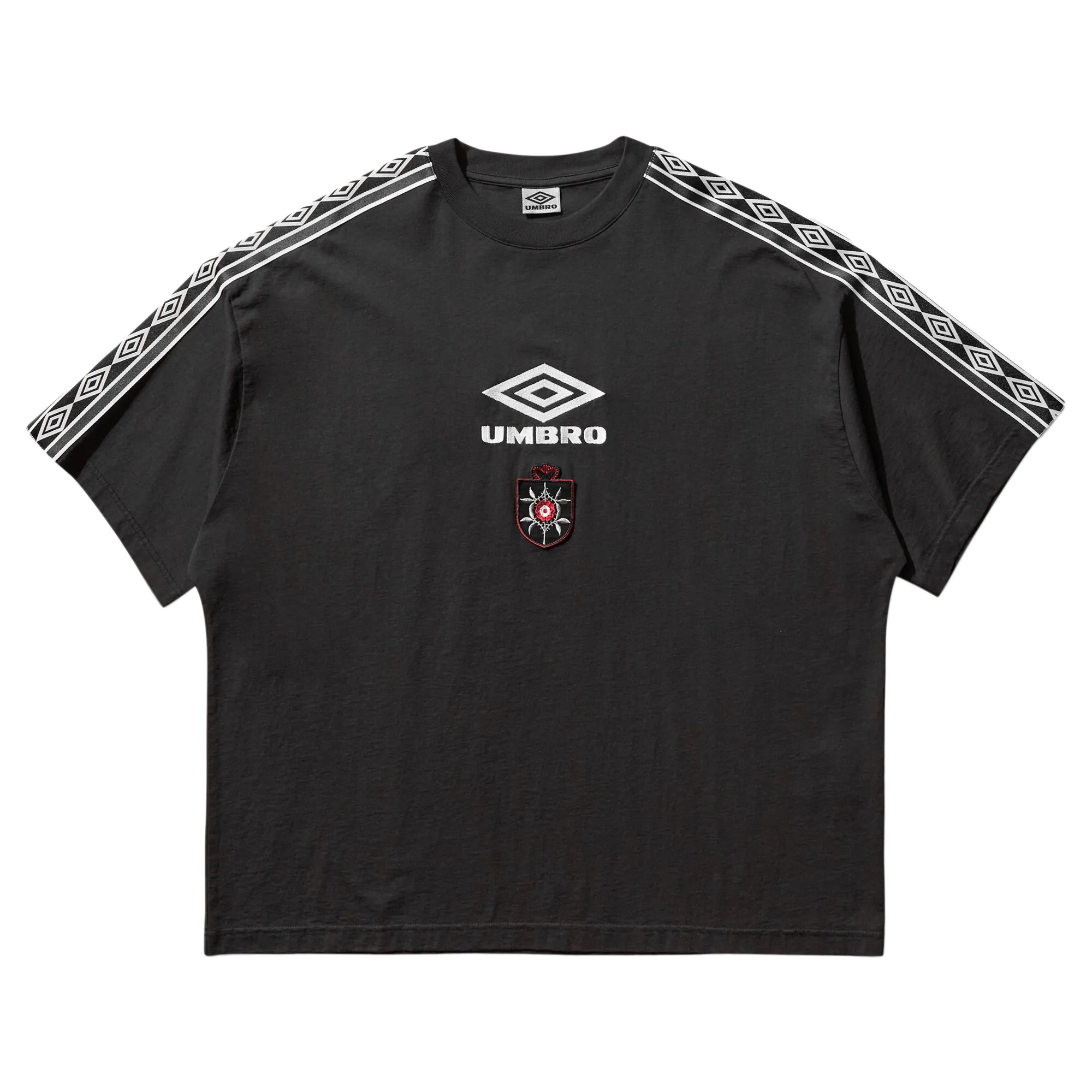 Umbro OG Tape T Shirt Washed Black