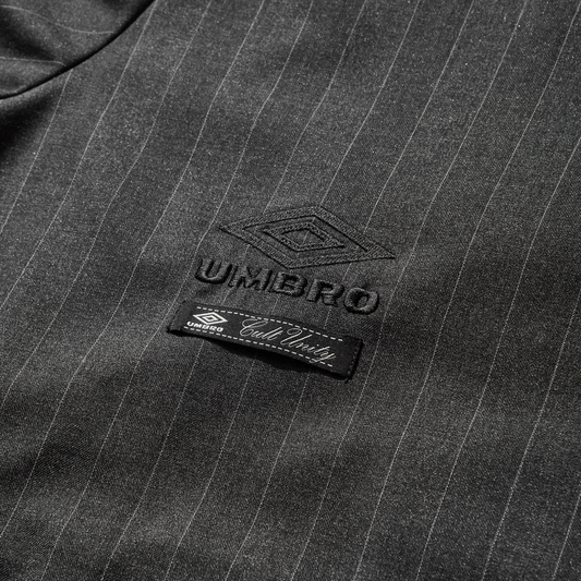 Umbro Pinstriped Jacket Dark Grey