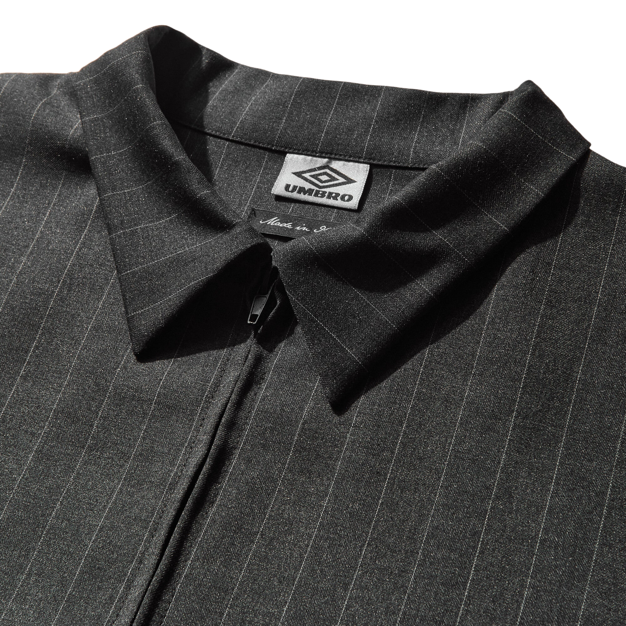Umbro Pinstriped Jacket Dark Grey