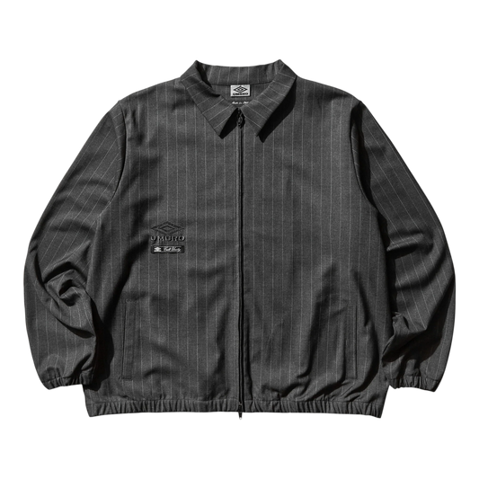 Umbro Pinstriped Jacket Dark Grey