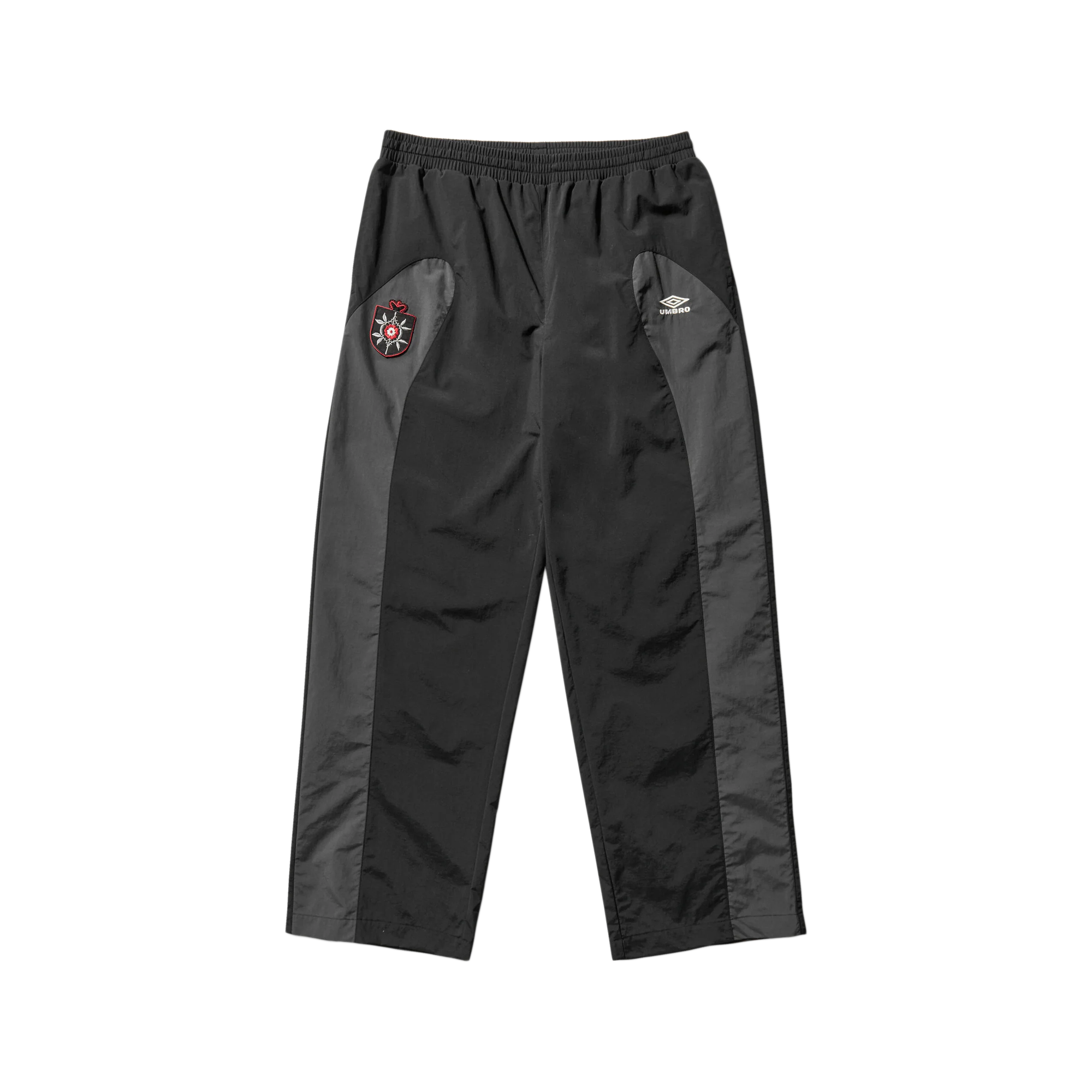Umbro Rose Crest Track Pants Black Dark Gray