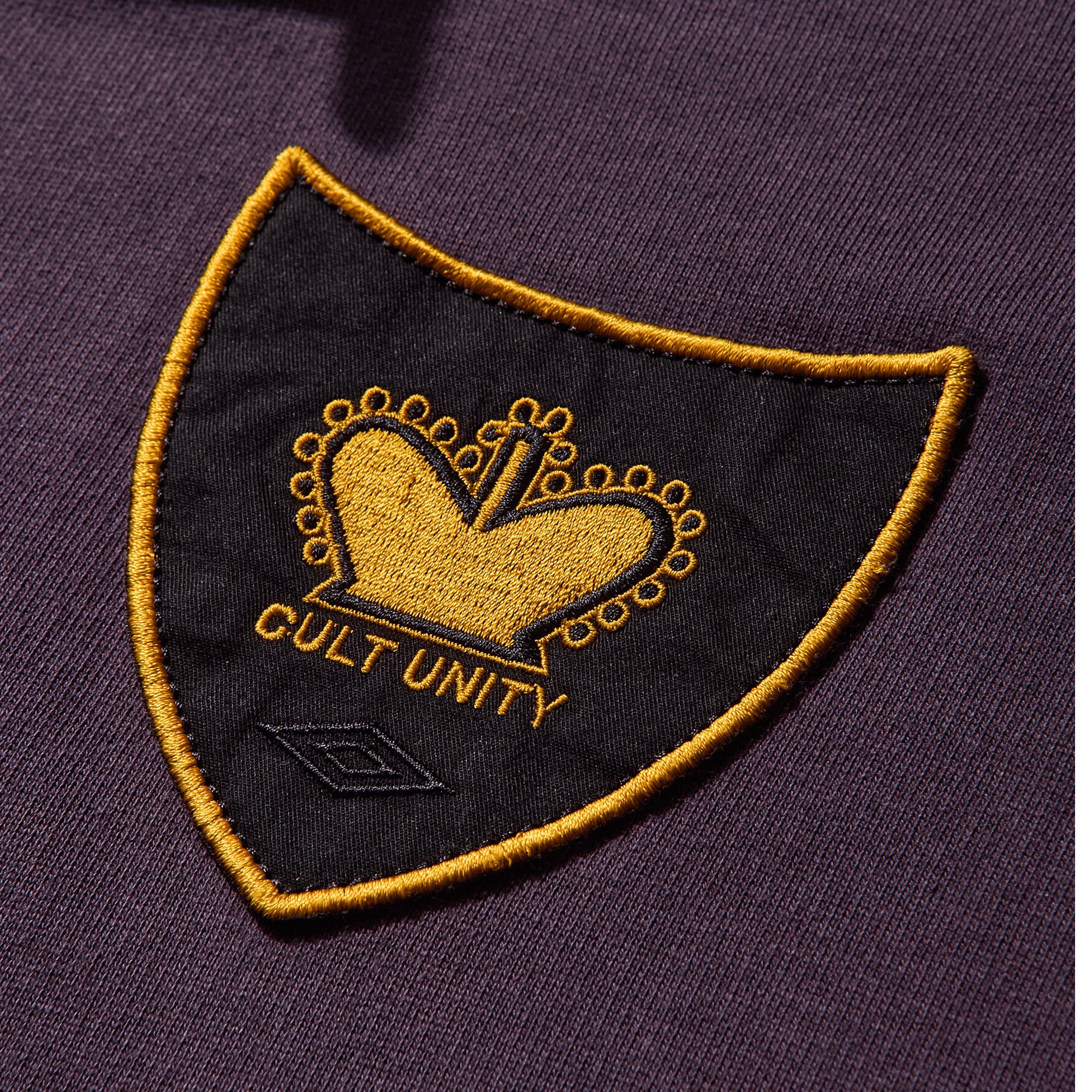 Umbro Spycam Masked Zip Hoodie Dark Purple