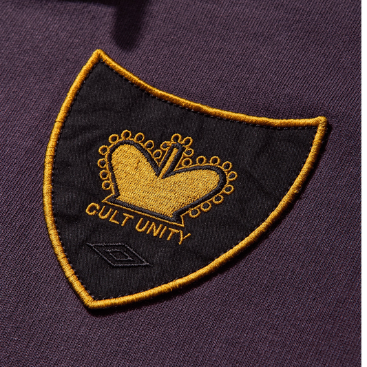 Umbro Spycam Masked Zip Hoodie Dark Purple