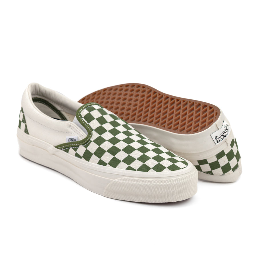 Vans Slip-On Reissue 98 LX Checkerboard Pesto VN00CSECIB