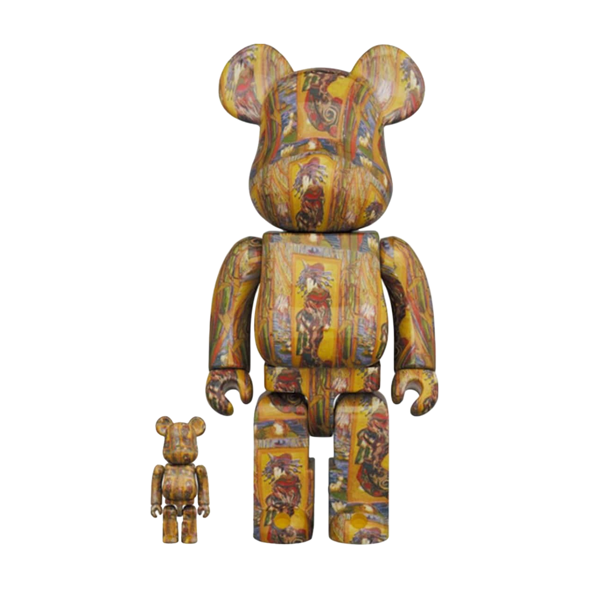 Medicom Toy Be@rbrick Van Gogh Courtesan 400% + 100%