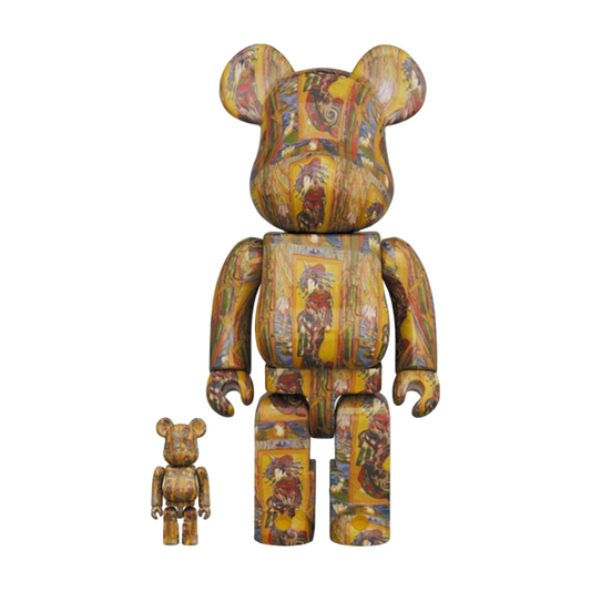 Medicom Toy Be@rbrick Van Gogh Courtesan 400% + 100%
