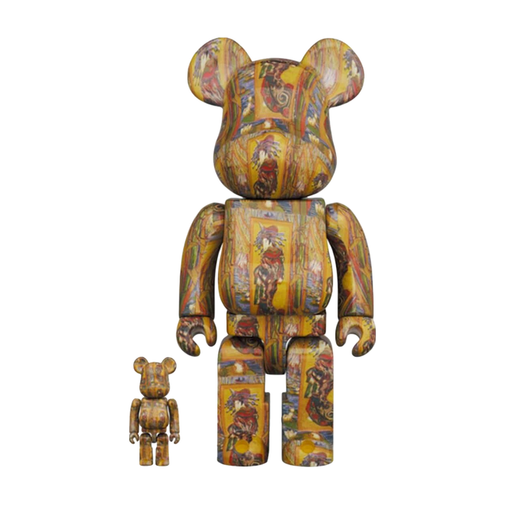 Medicom Toy Be@rbrick Van Gogh Courtesan 400% + 100%