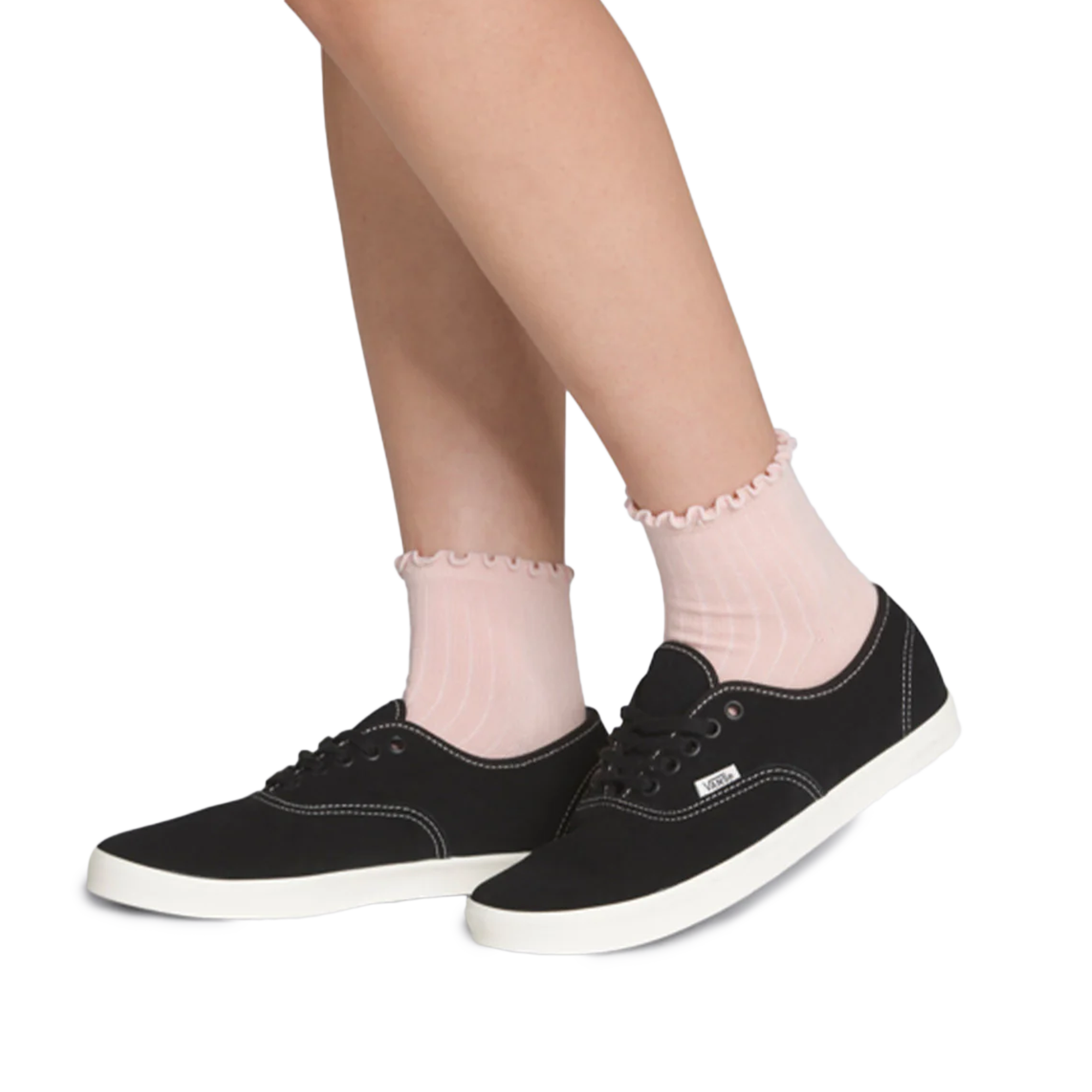 Vans Lettuce Have It Half Crew Socks Sepia Rose