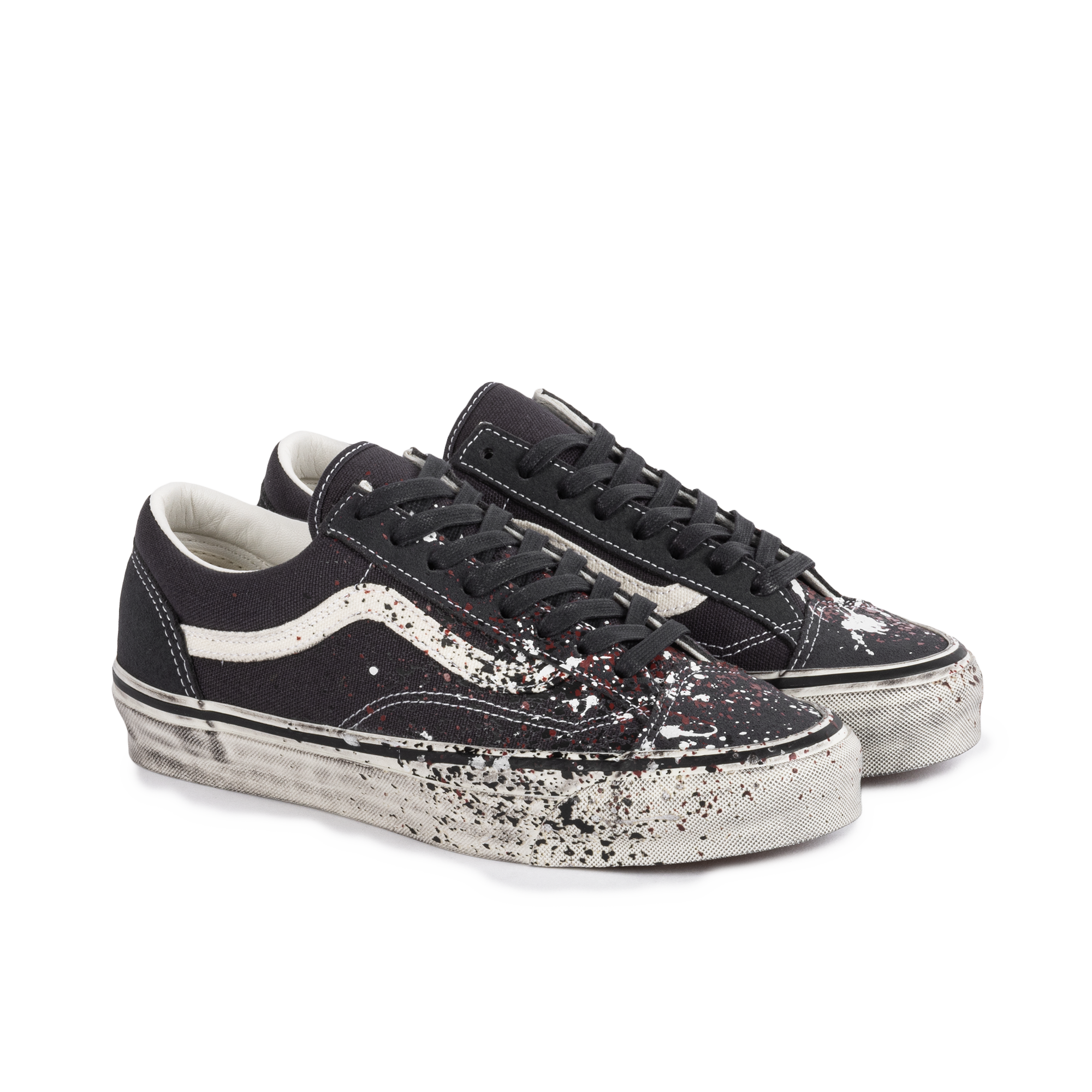 Vans LX Old Skool 36 Paint Splatter Charcoal Grey