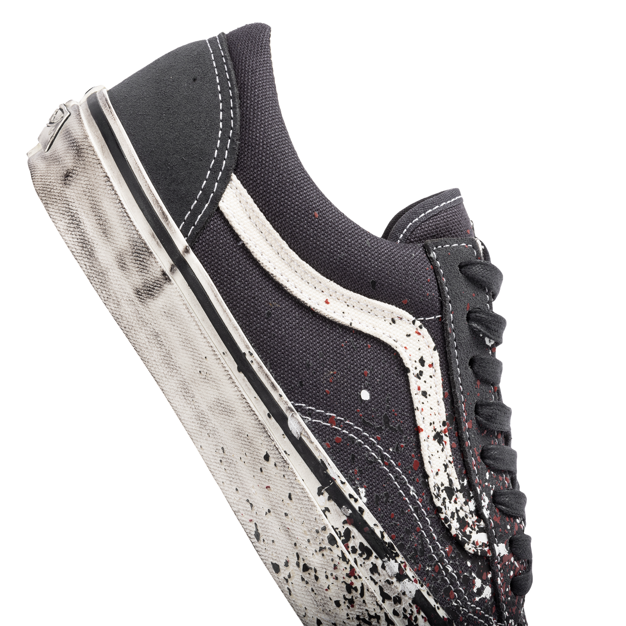 Vans LX Old Skool 36 Paint Splatter Charcoal Grey