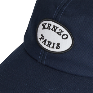 Kenzo Verdy Market Embroidered Cap Navy Blue