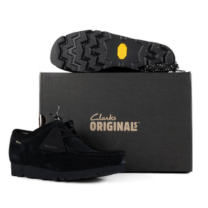 Clarks Wallabee GTX Black Suede II G 202545