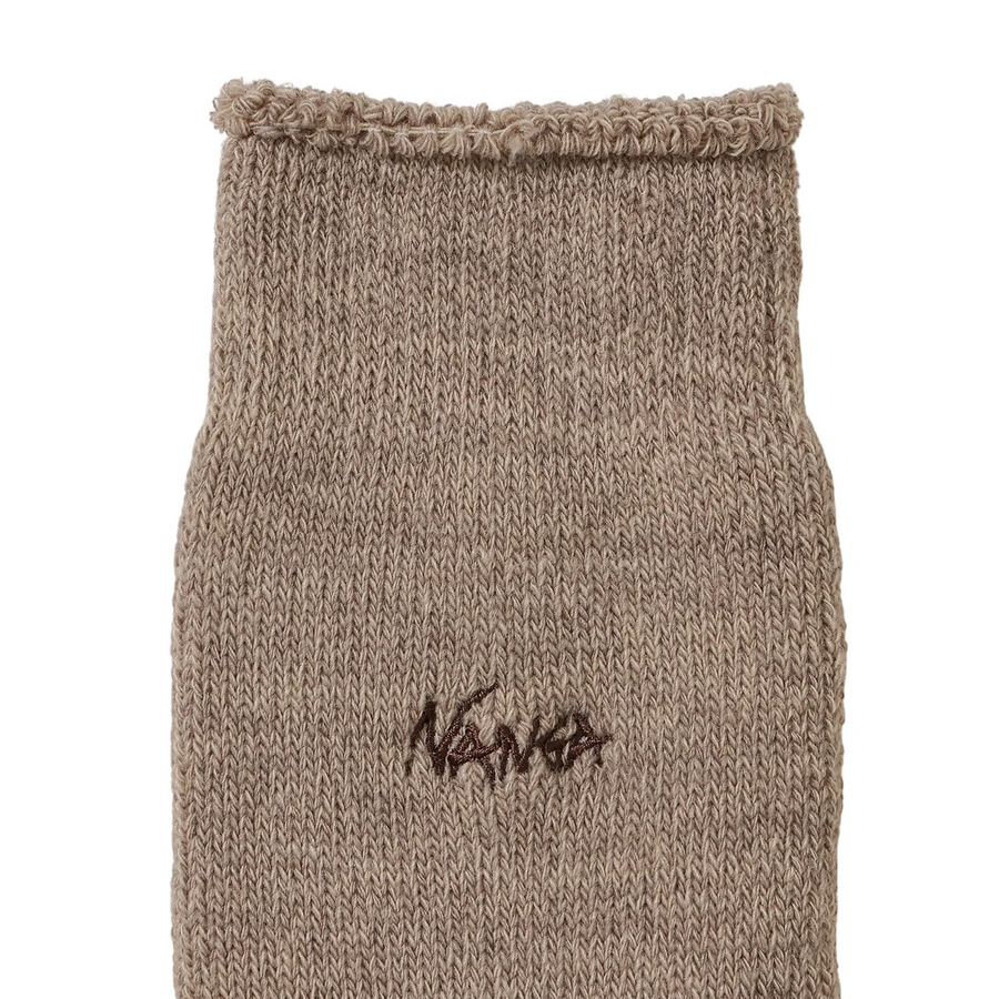 Nanga Warm Pile Room Socks Beige