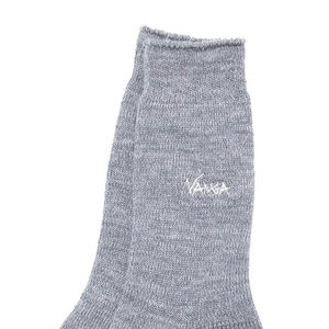 Nanga Warm Pile Room Socks Grey