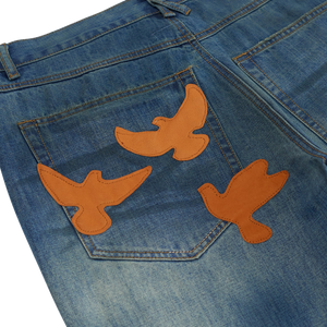 Kidsuper Washed Doves Denim Blue