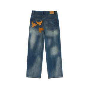 Kidsuper Washed Doves Denim Blue