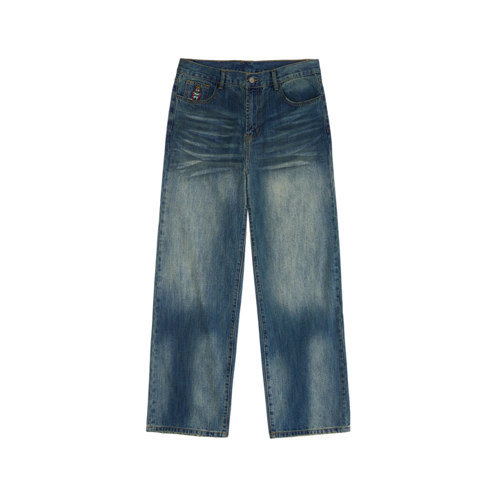 Kidsuper Washed Doves Denim Blue