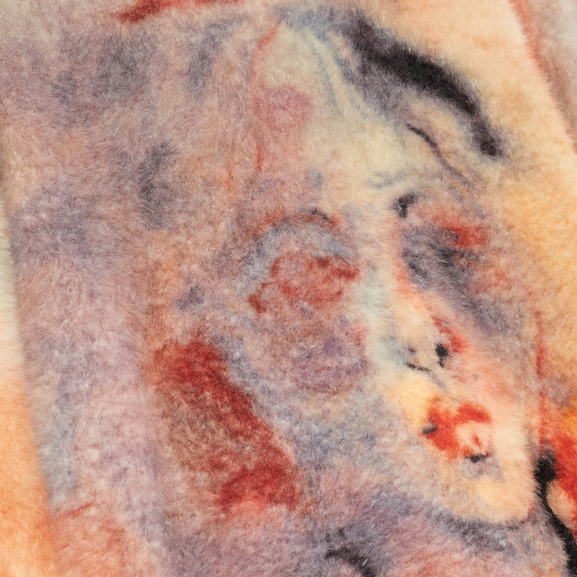 Kidsuper Watercolor Face Mohair Sweater