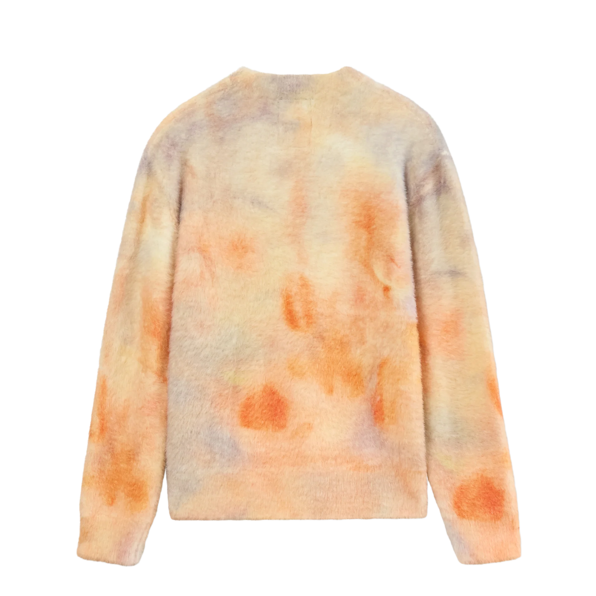 Kidsuper Watercolor Face Mohair Sweater