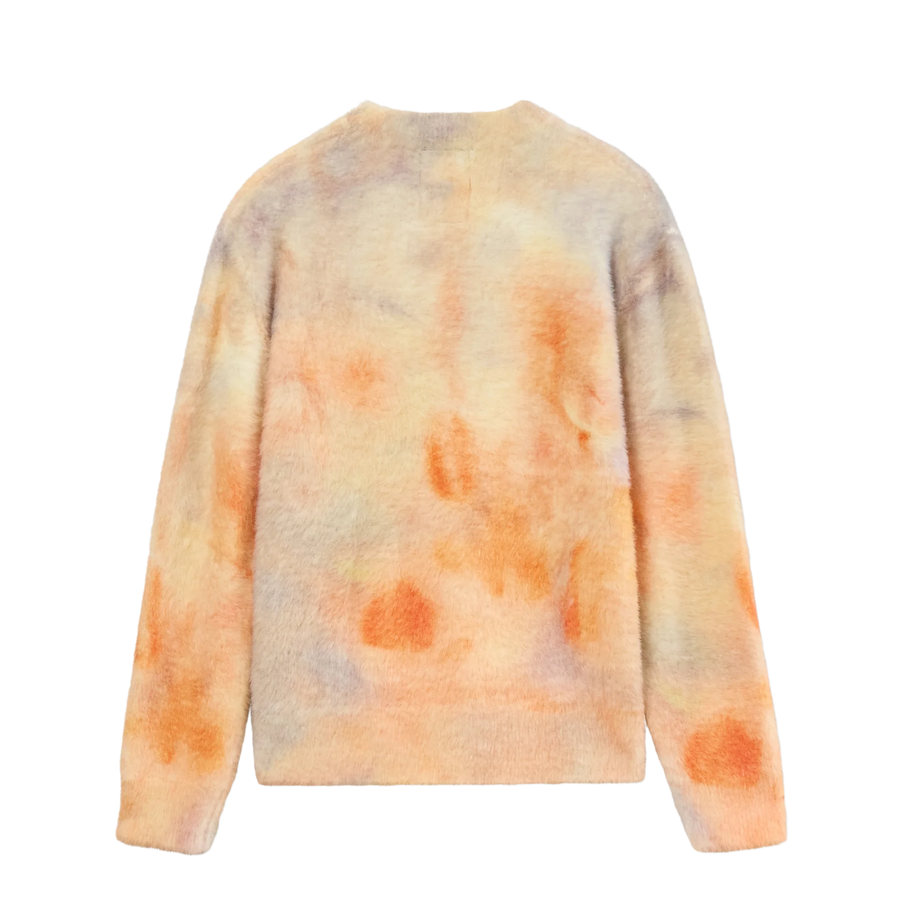 Kidsuper Watercolor Face Mohair Sweater
