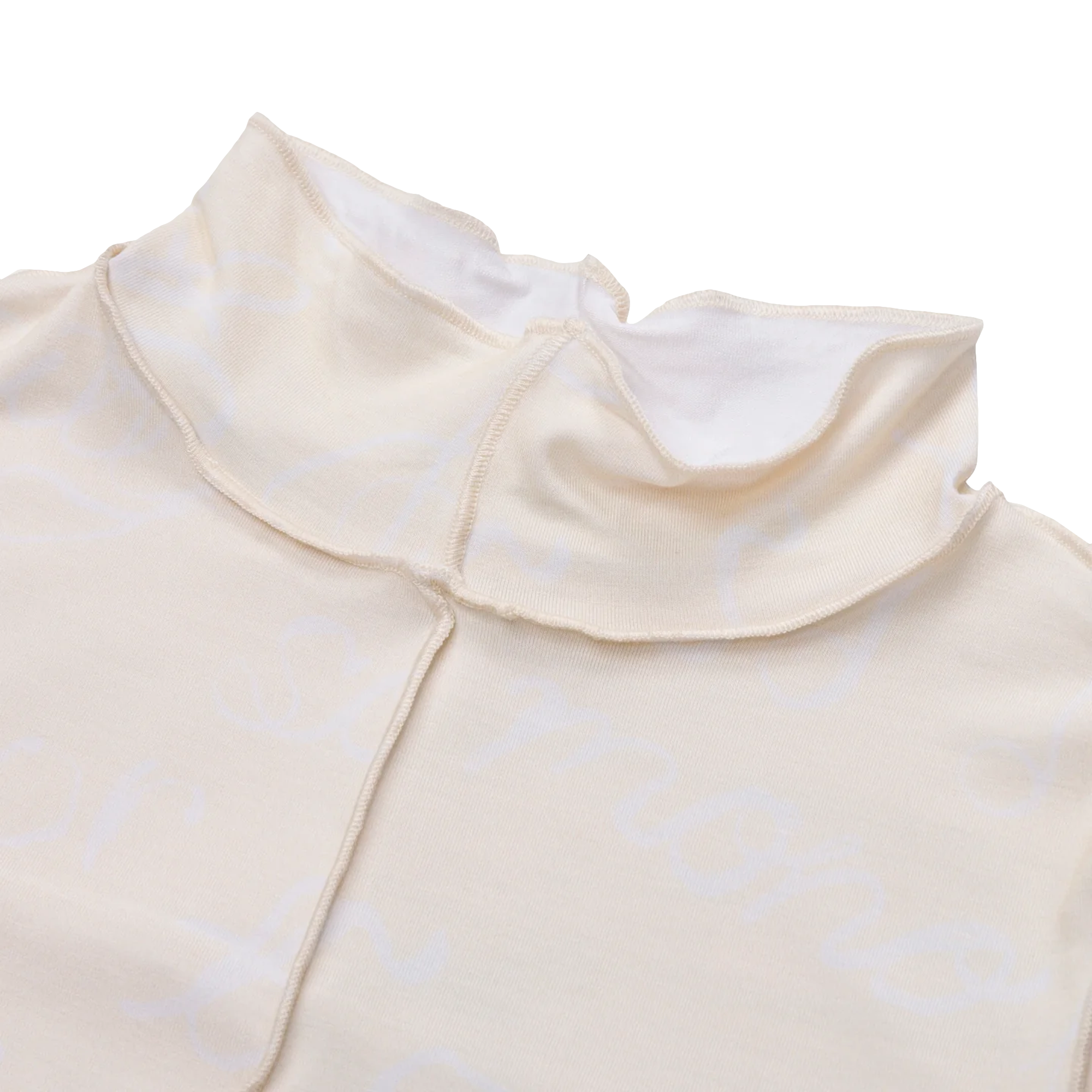 Honor The Gift Women's Lettuce Seam Dress Cream