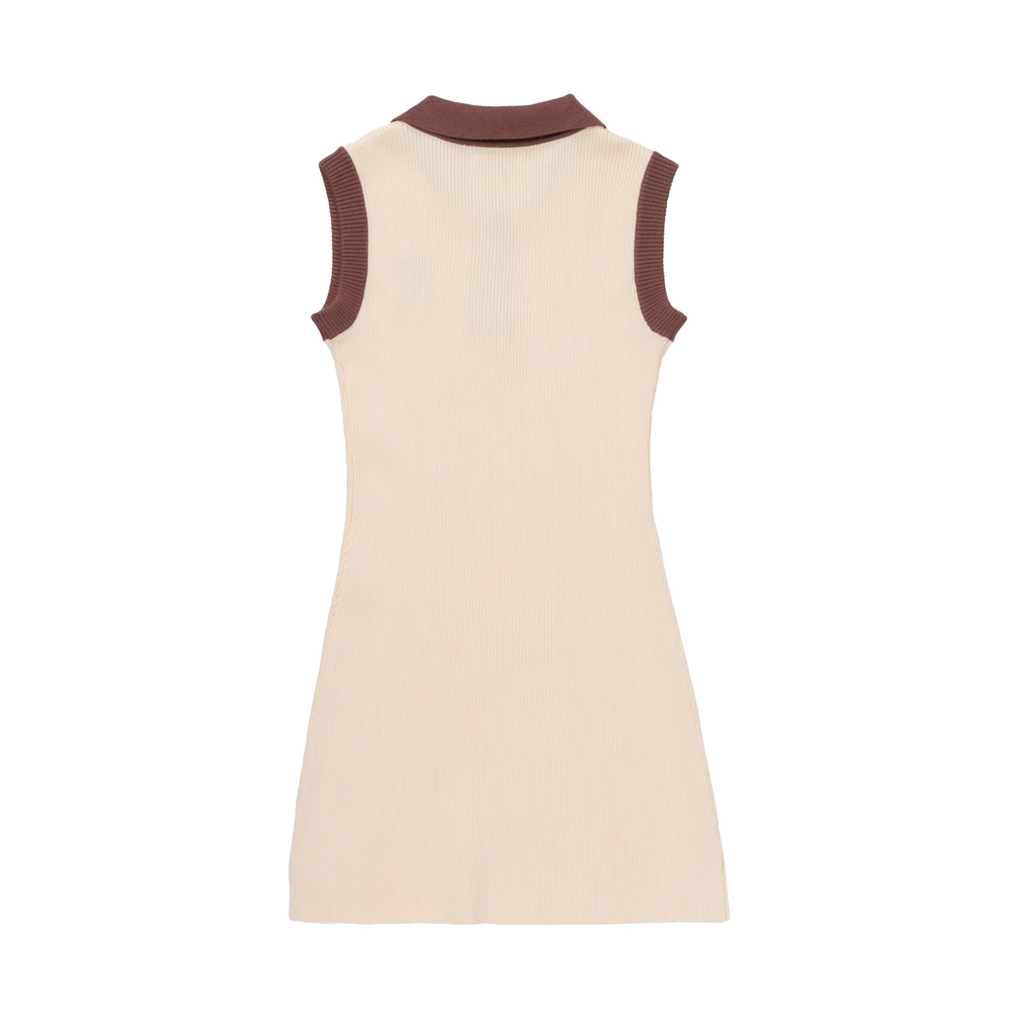 Honor The Gift Women's Ribbed Tennis Dress Cream