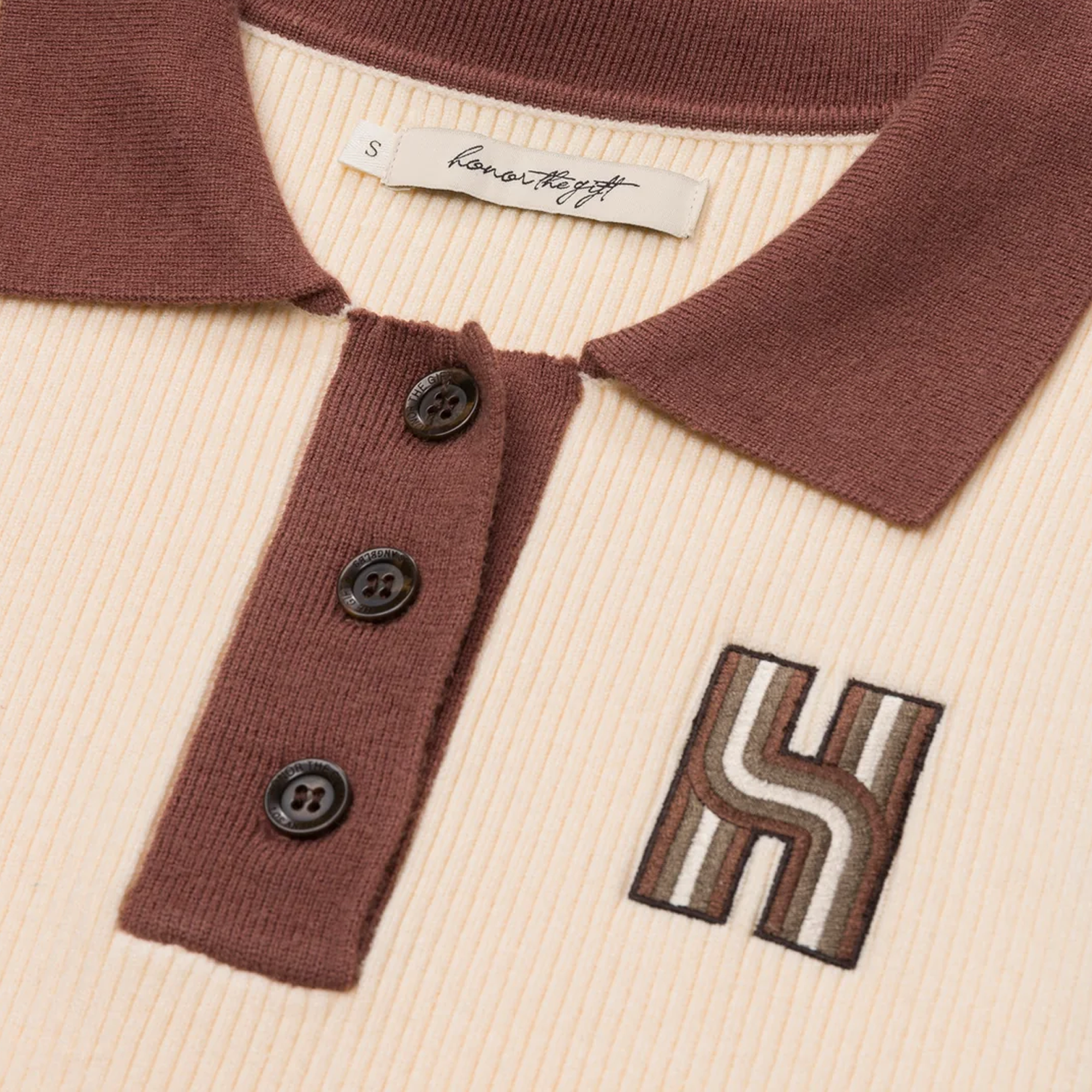 Honor The Gift Women's Ribbed Tennis Dress Cream