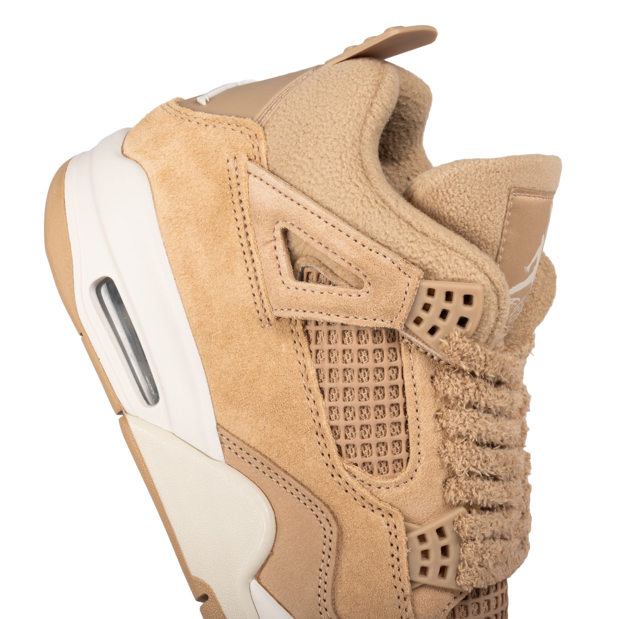 Nike Women's Air Jordan 4 Retro Hemp/Lt Orewood Brown HV0823-200