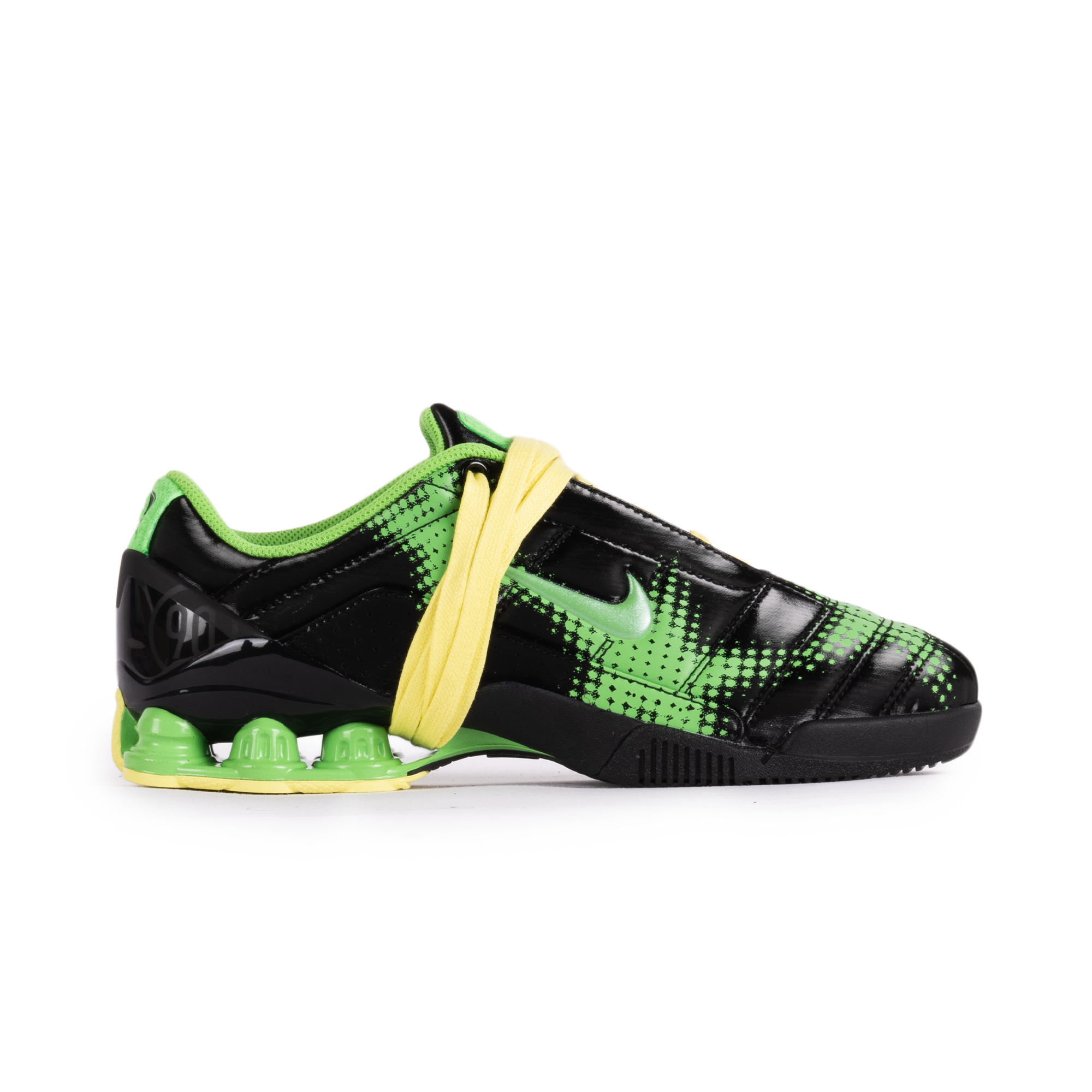 Nike Women's Total90 Shox Magia Black/Spinach Green/Yellow Diamond IR8176-002