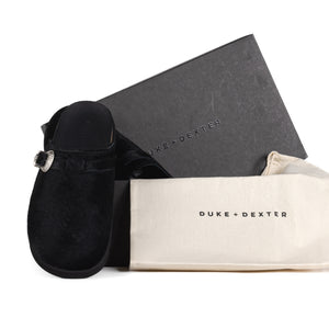 Duke + Dexter Winston Black Pony Mule