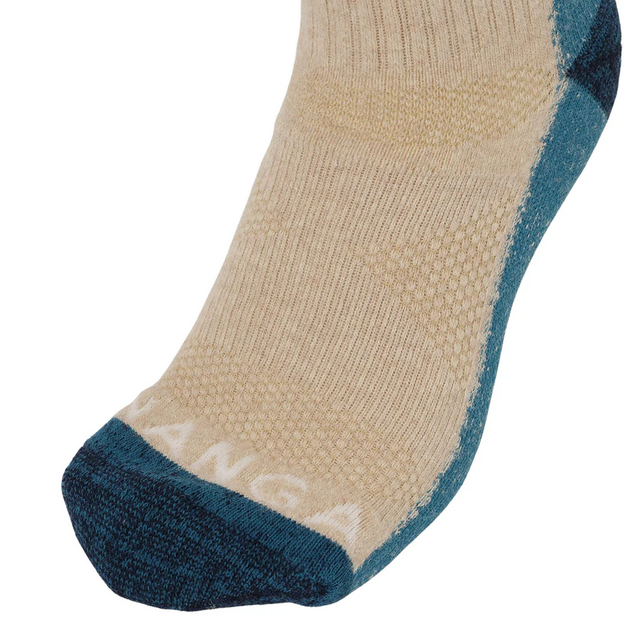 Nanga Wool Pile Compression Crew Socks Beige