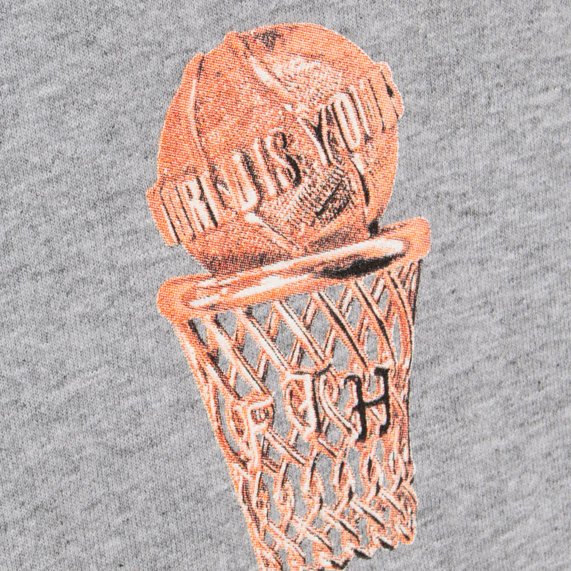 For The Homies WORLD IS YOURS T-Shirt FTH-WIY2412 Athletic Grey