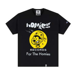 For The Homies WRECKED T-Shirt FTH-W2412 Black