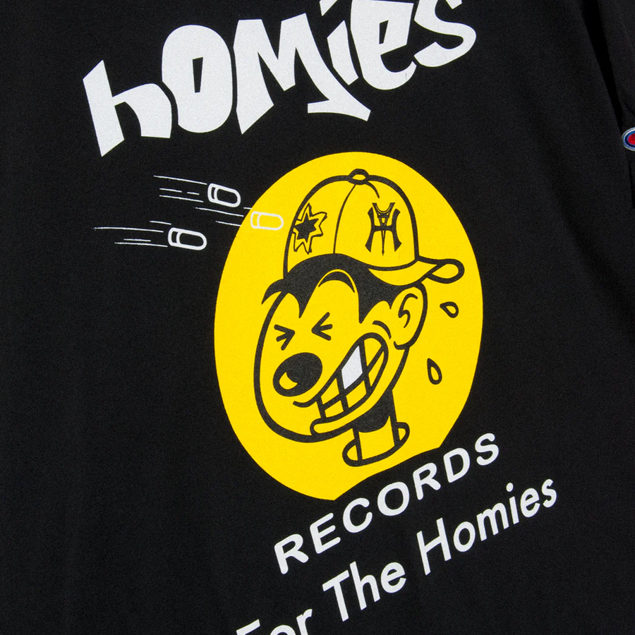 For The Homies WRECKED T-Shirt FTH-W2412 Black