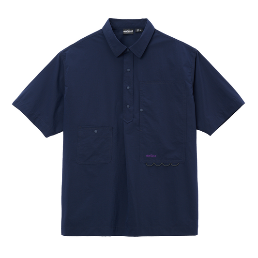 Wild Things Camp Pull Over Shirt Navy