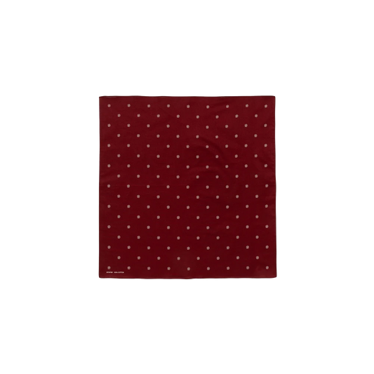 WTAPS Bandaria Bandana Cotton Burgundy BXDT-AC01