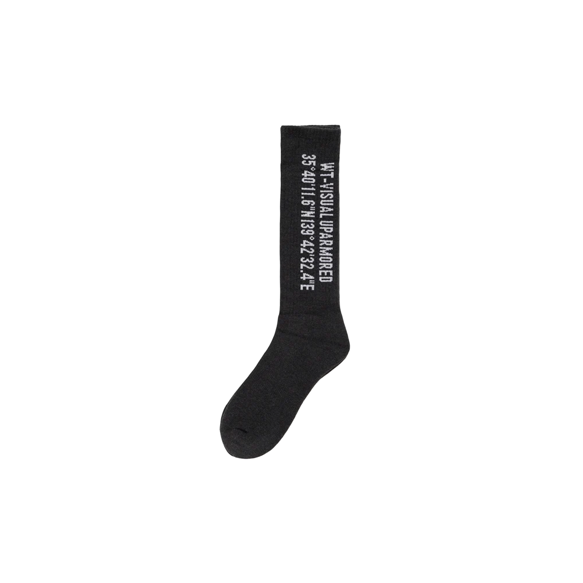 WTAPS Creeper 01 Socks Black WIDT-UWM01