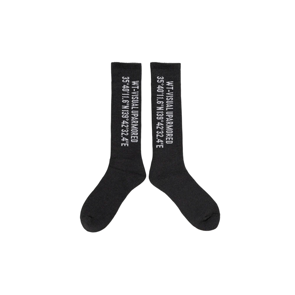 WTAPS Creeper 01 Socks Black WIDT-UWM01