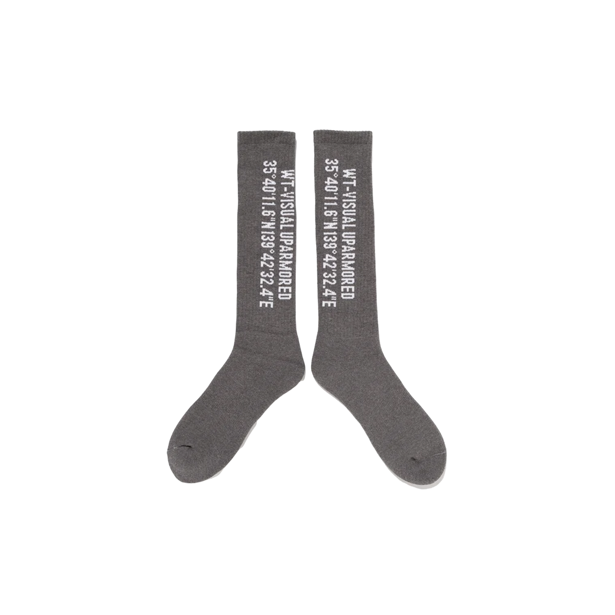 WTAPS Creeper 01 Socks Gray WIDT-UWM01