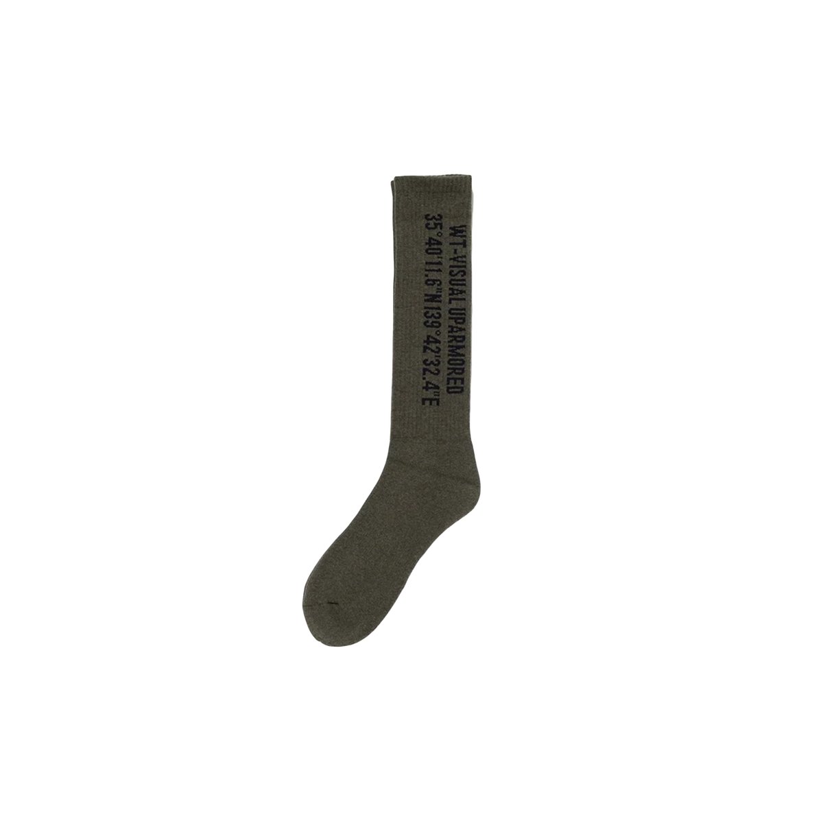 WTAPS Creeper 01 Socks Olive Drab WIDT-UWM01