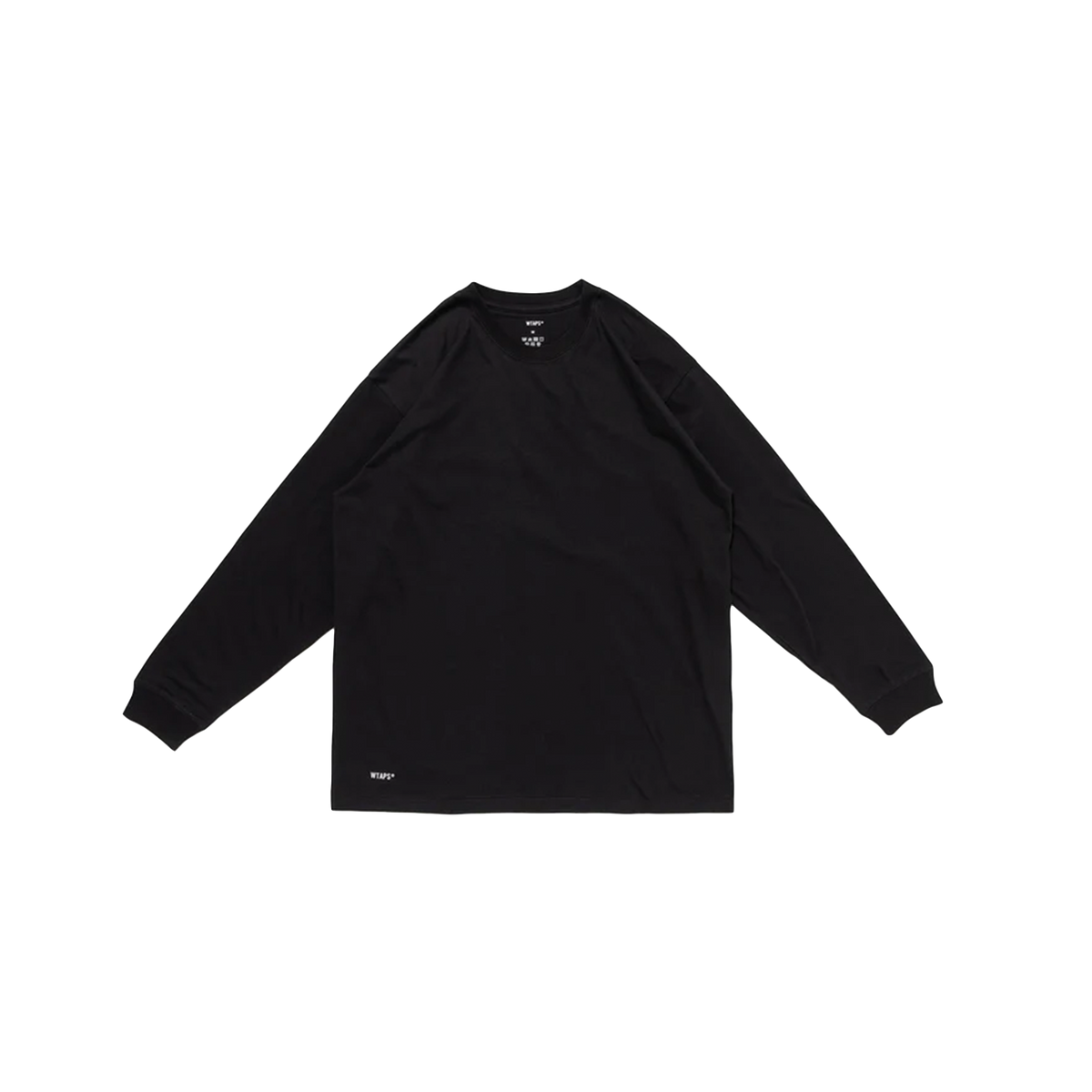 WTAPS Skivvies 3-Pack L/S T-Shirt Black MYDT-UWM07