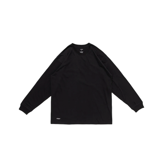WTAPS Skivvies 3-Pack L/S T-Shirt Black MYDT-UWM07