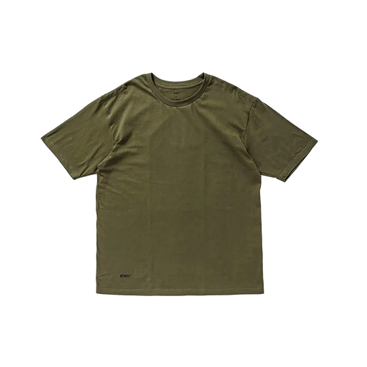 WTAPS Skivvies 3-Pack T-Shirt Olive Drab MYDT-UWM01 OLV